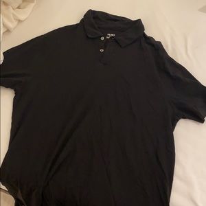 Flint and tinder black button up